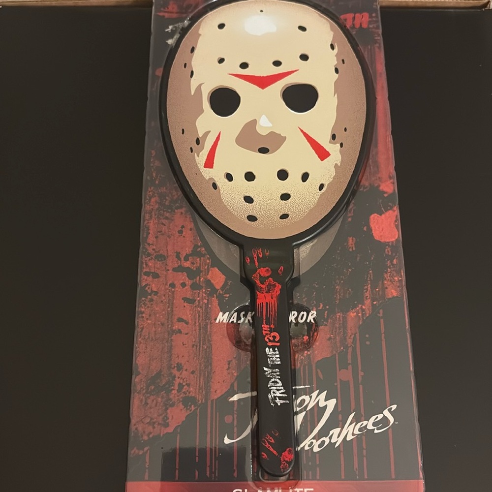 Friday The 13th x Glamlite Jason Voorhees Hand Mirror Horror Halloween